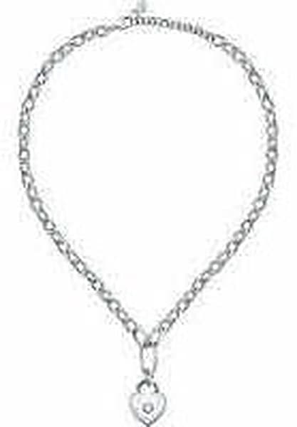 Collana Donna Morellato Abbraccio in argento con ciondolo a lucchetto SAUB04