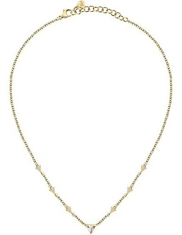 Collana Donna Morellato Trilliant dorata sottile SAWY01