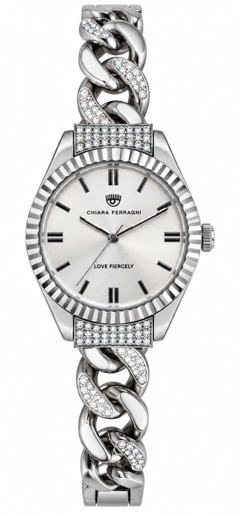 Orologio Donna Chiara Ferragni con bracciale a catena e zirconi