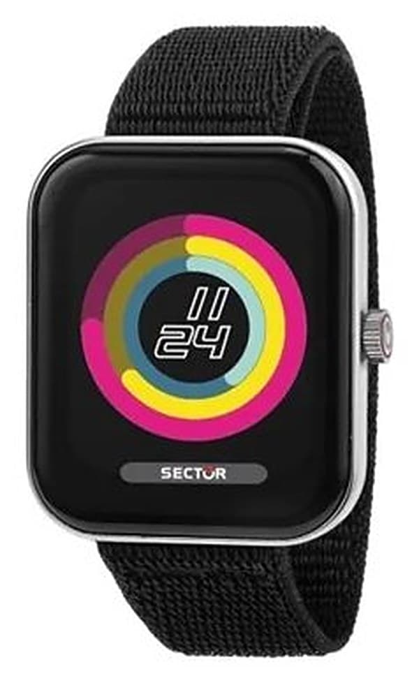 Smartwatch Donna Sector compatto nero